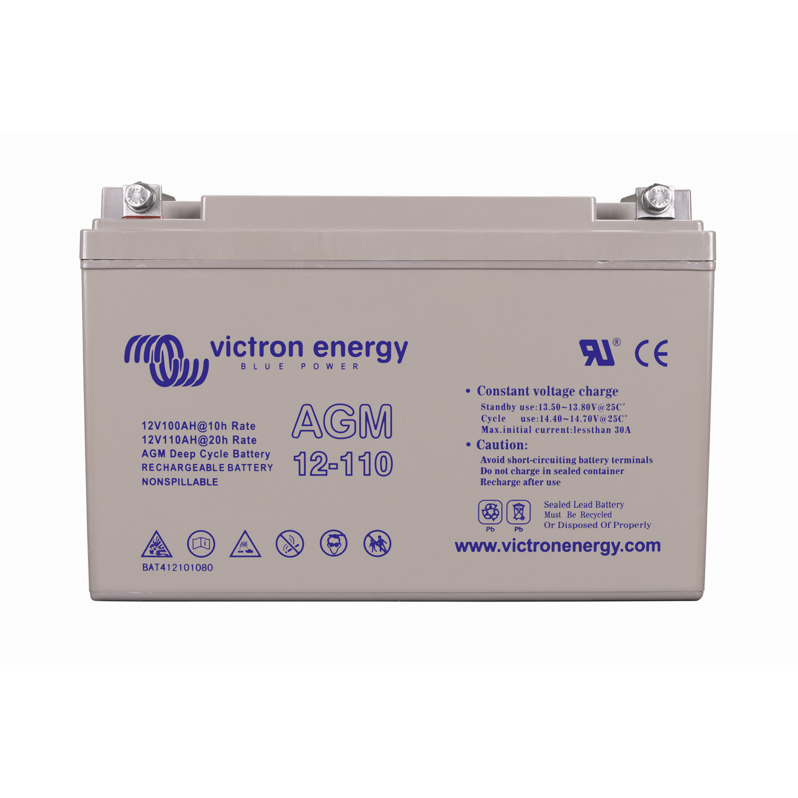 Akumulator Victron Energy 12V/110Ah AGM Deep Cycle