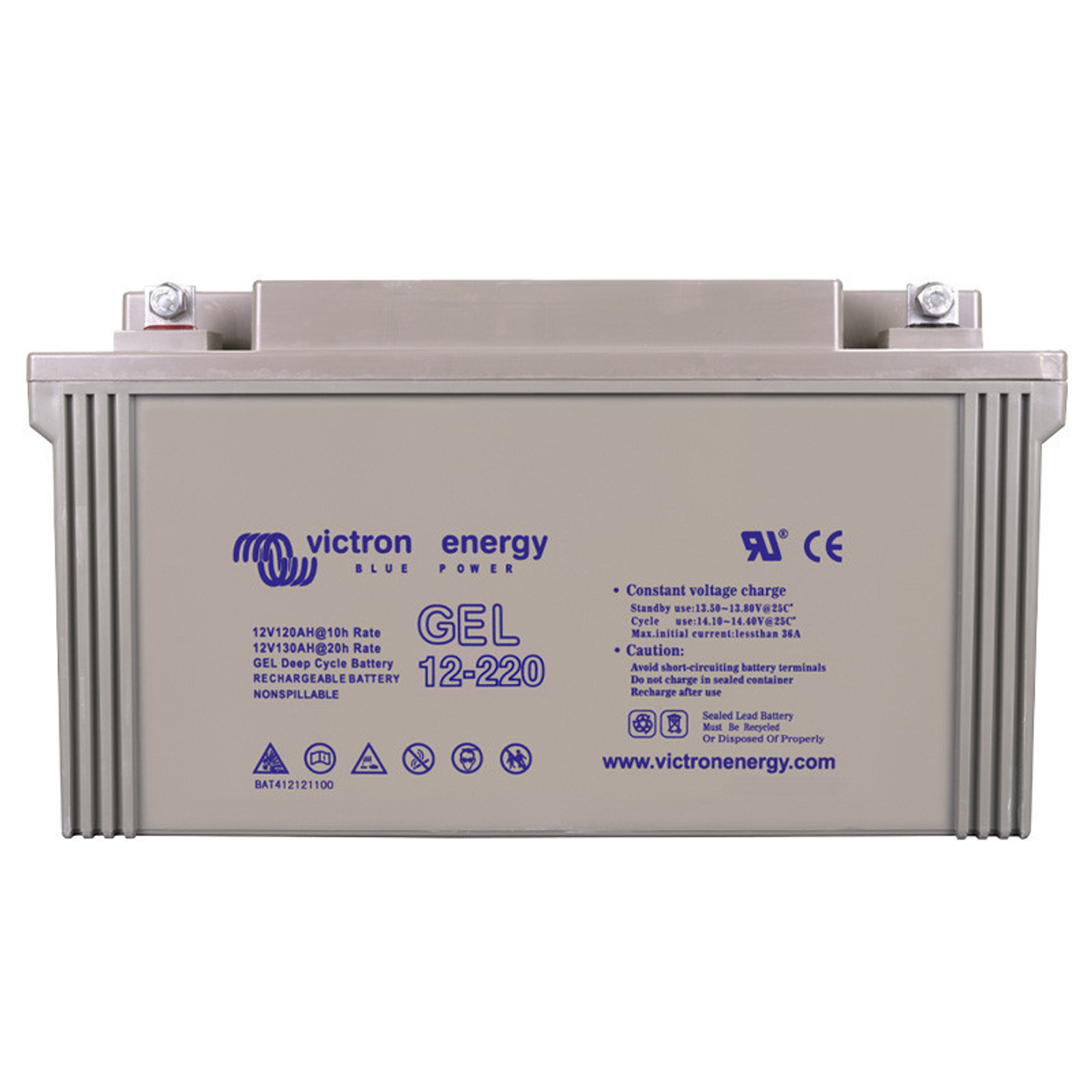 12V/220Ah Gel Deep Cycle Batt.