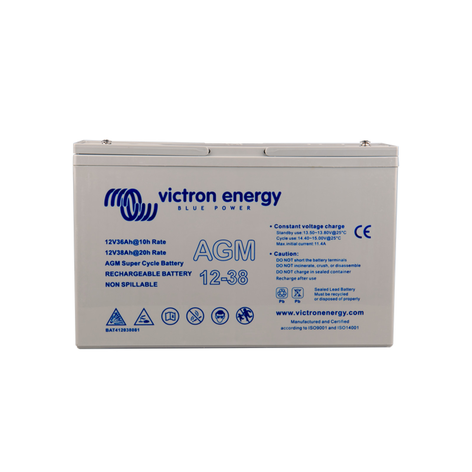 Akumulator Victron Energy 12V/25Ah AGM Super Cycle  (M5)