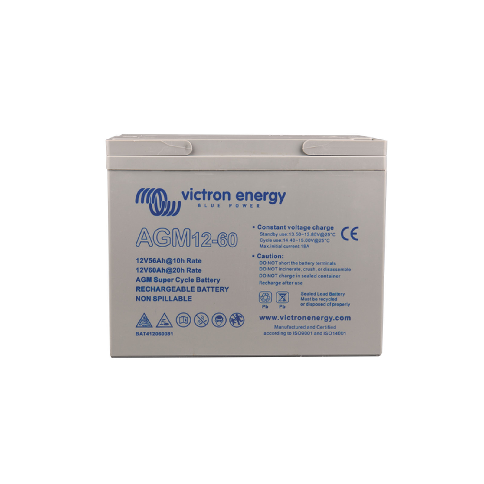 Akumulator Victron Energy 12V/60Ah AGM Deep Cycle