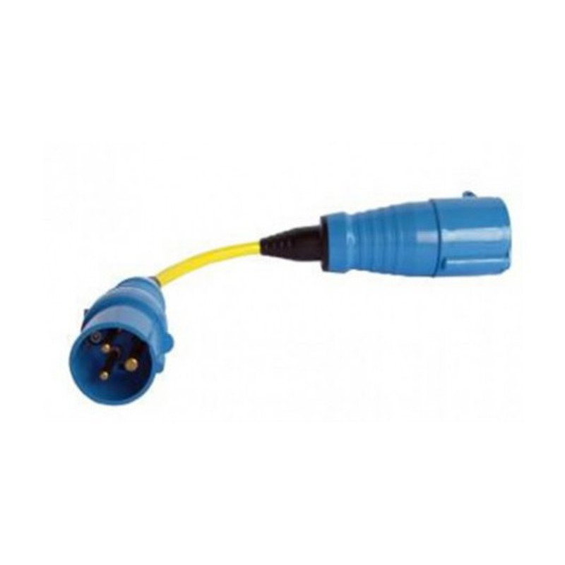 Adapter Cord 16A to 32A/250V-CEE Plug 16A/CEE Coupling 32A