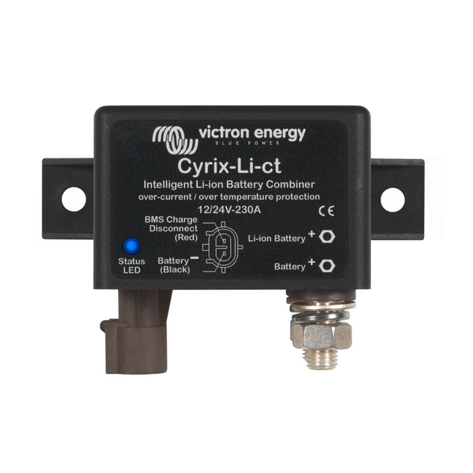 Cyrix-Li-ct 12/24V-230A intelligent Li-ion battery combiner