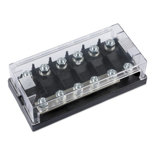 Fuse holder 6-way for MEGA-fuse