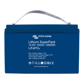 Lithium SuperPack 12,8V/100Ah (M8) High Current