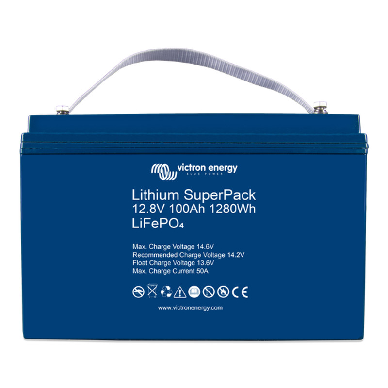 Lithium SuperPack 12,8V/100Ah (M8) High Current