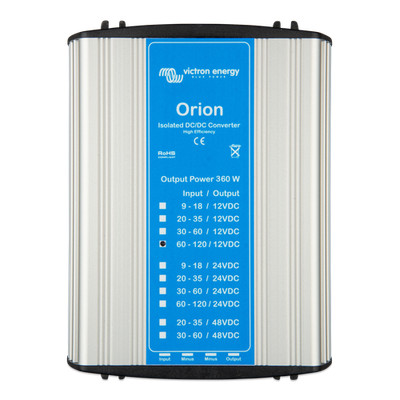 Orion 110/24-15A (360W) Isolated DC-DC converter