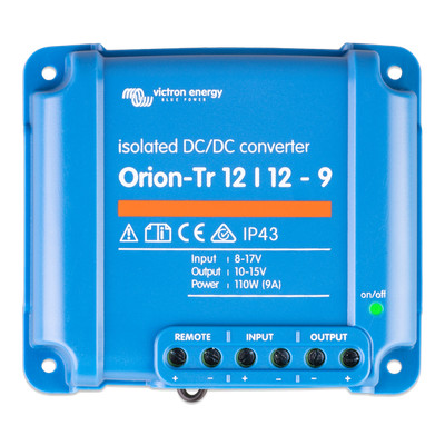 Orion-Tr 12/12-9A (110W) Isolated DC-DC converter