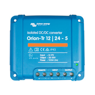 Orion-Tr 12/24-5A (120W) Isolated DC-DC converter