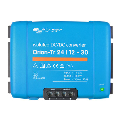 Orion-Tr 24/12-30A (360W) Isolated DC-DC converter