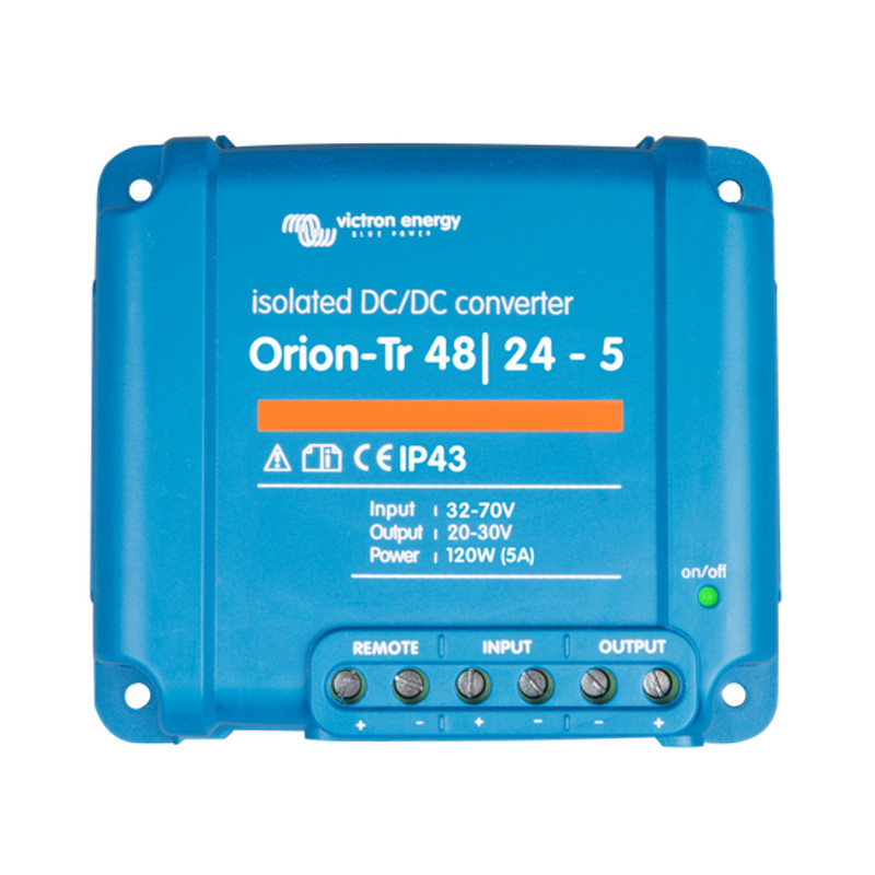 Orion-Tr 48/24-5A (120W) Isolated DC-DC converter