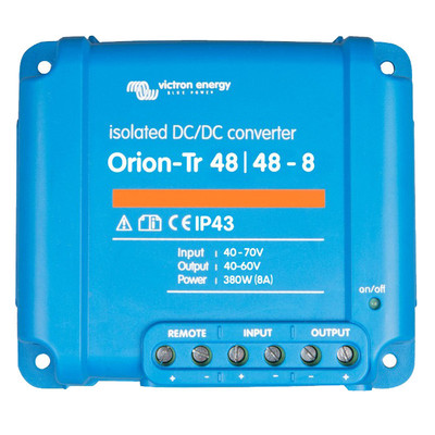 Orion-Tr 48/48-8A (380W) Isolated DC-DC converter