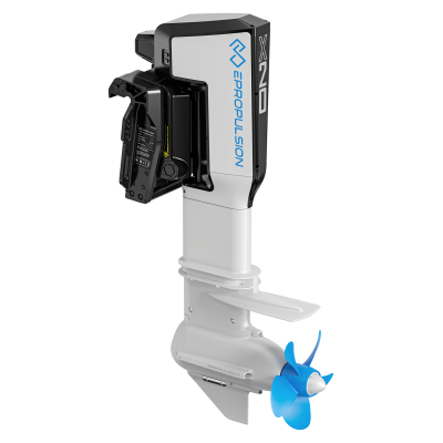 ePropulsion X20 – Електромотор для катера 20 кВт - ніжка L