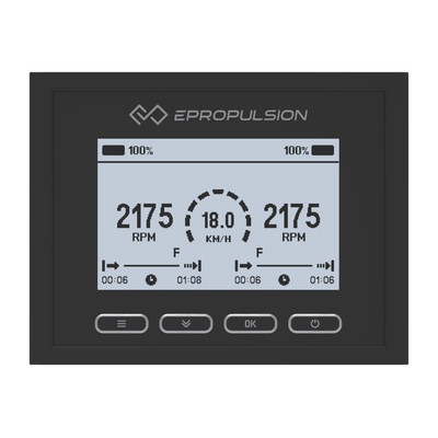 E Battery - External Display Panel