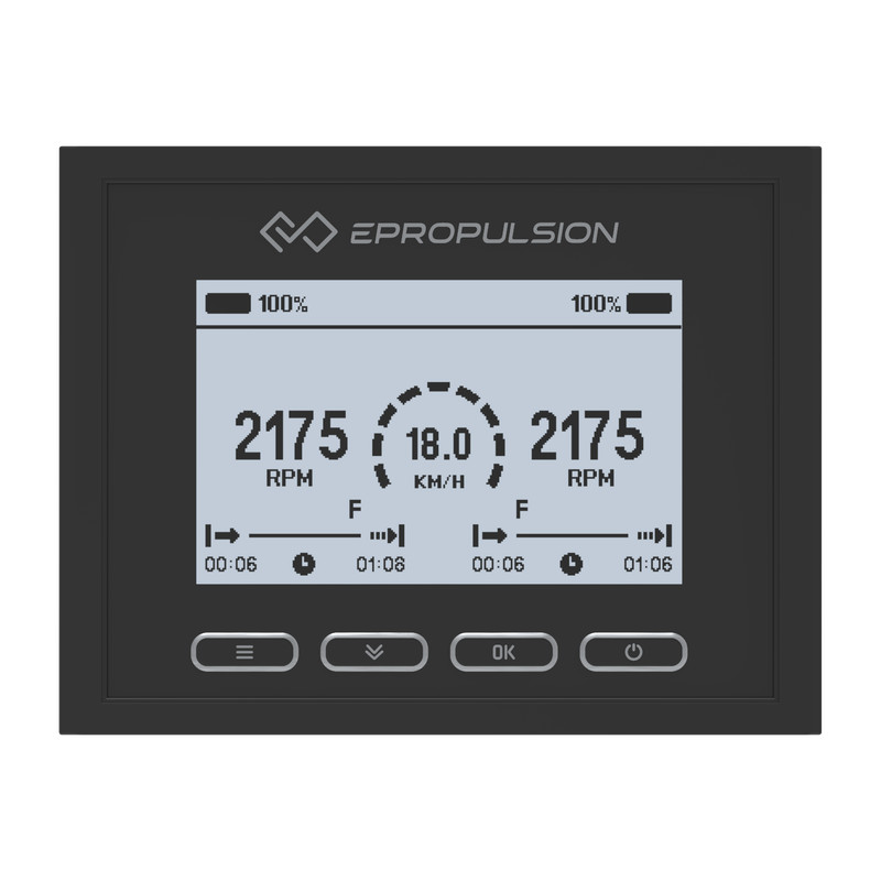 E Battery - External Display Panel