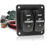 Przełącznik Lenco Marine Double Rocker zestaw (dual)