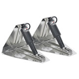 Trymklapy High Performance 18" X 12" 12V pojedynczy siłownik