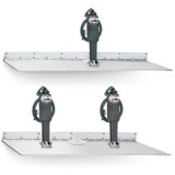 Trymklapy Super Strong 12" X 18" 12 Volt pojedynczy siłownik