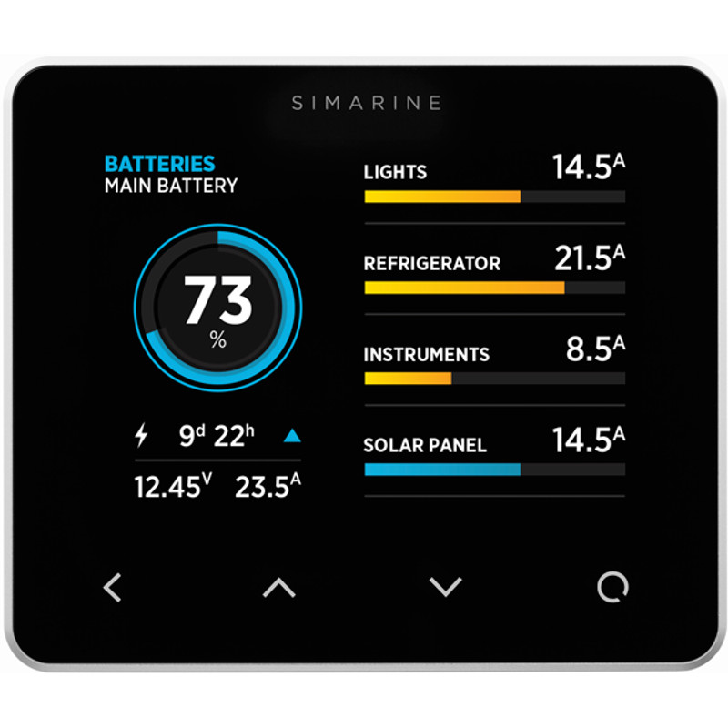 Zestaw Simarine Pico Standard czarny montaż panelowy