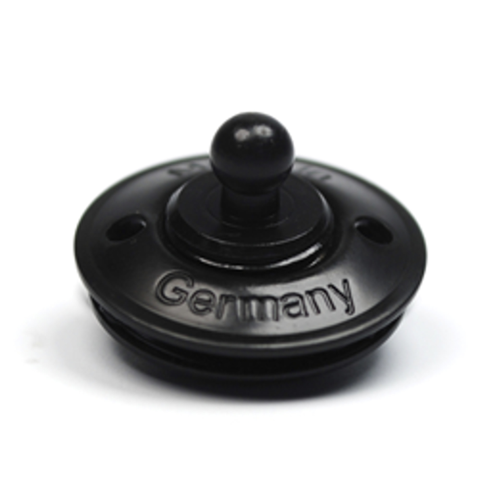 Zapinka dolna do skóry, plandek, tkanin, mosiądz chromowany czarny