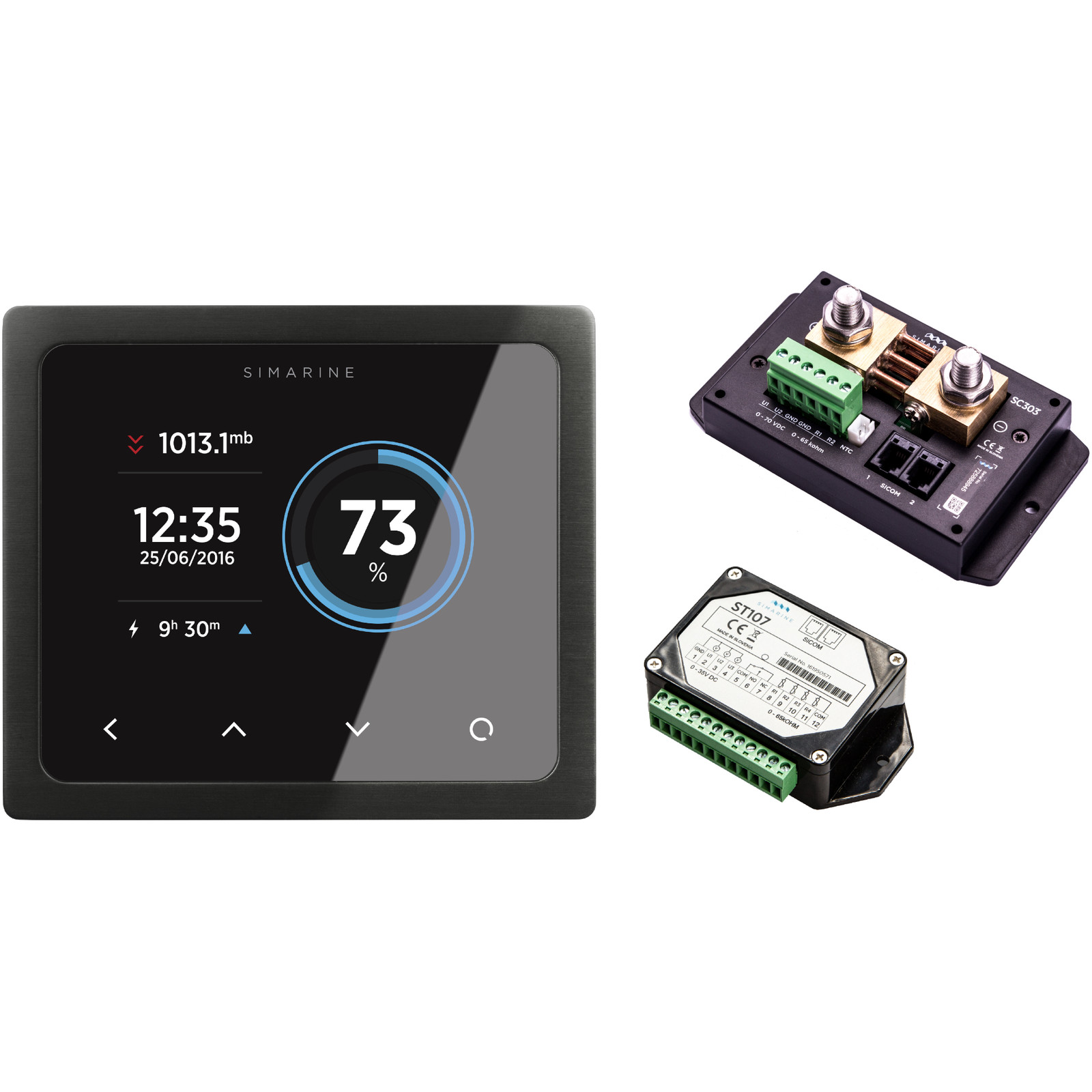 Zestaw Simarine Pico Standard czarny montaż panelowy