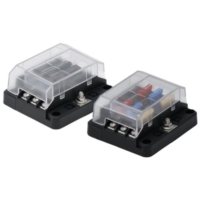 ATO/ATC Fuse Block - 6 Circuits - Egis 8028B
