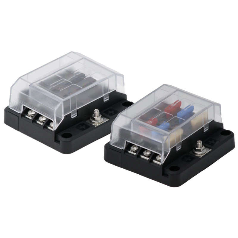 ATO/ATC Fuse Block - 6 Circuits - Egis 8028B