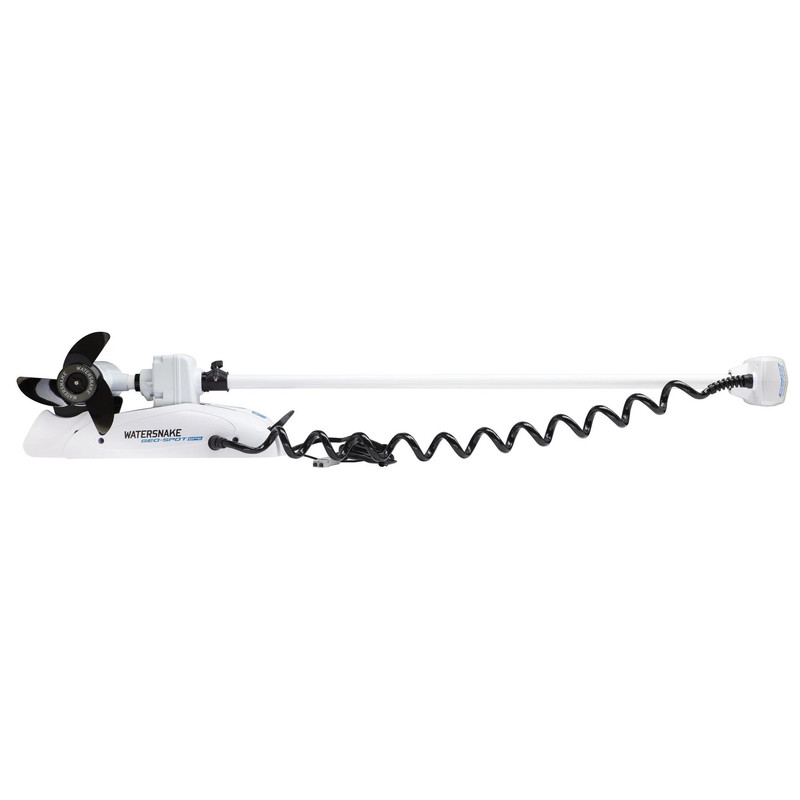 WS white bow motor GEOSPOT 65LB/66"