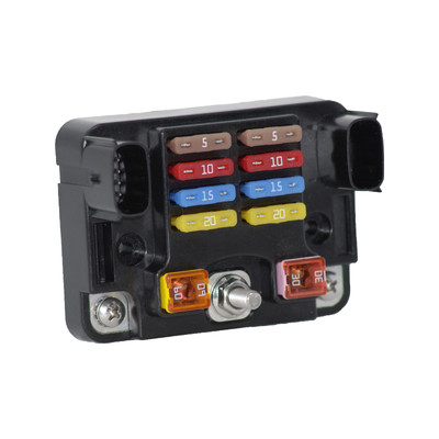 Блок запобіжників ATO/JCase 8+2 - M6 - EGIS 5015B