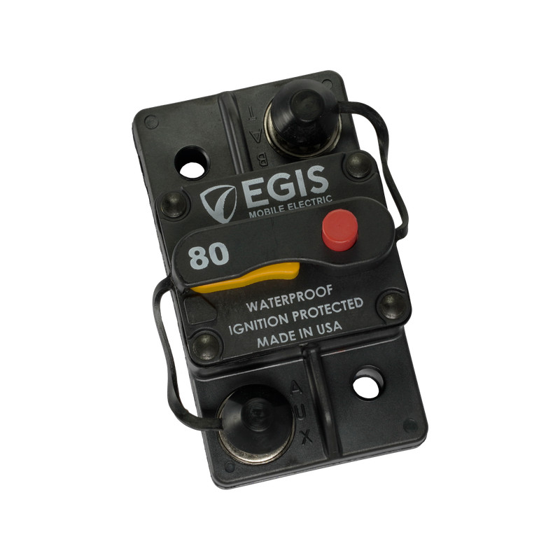 Автоматичний запобіжник 80A - поверхневий монтаж - Egis 4703-080B