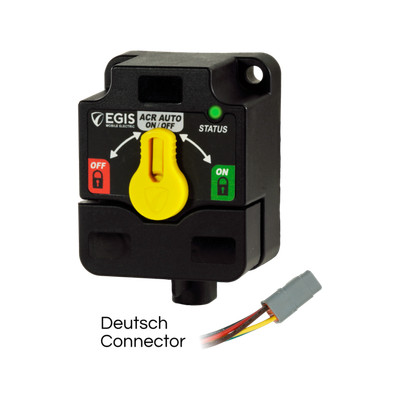 Окремий дистанційний вимикач акумулятора 8-36 В постійного струму з функцією ACR - роз'єм DTM - Egis 8810-1300B