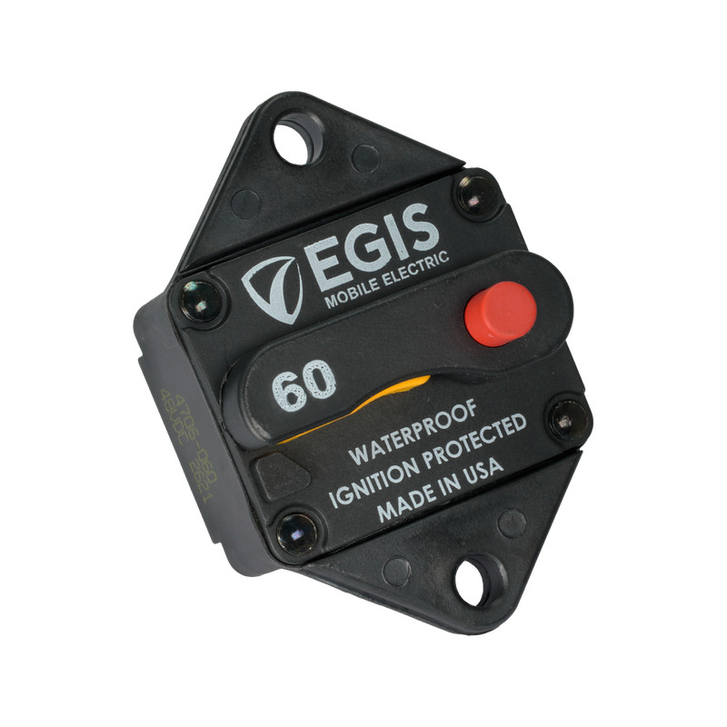 Автоматичний запобіжник 60A - панельний монтаж - Egis 4706-060B