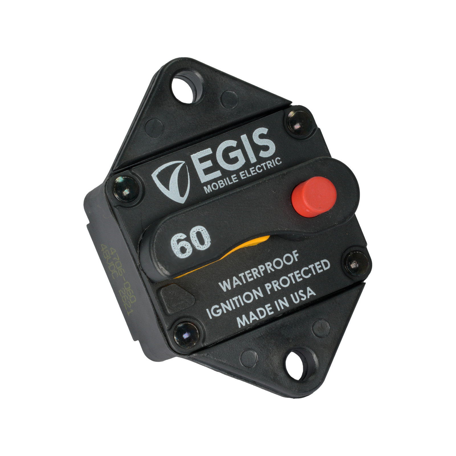 Автоматичний запобіжник 60A - панельний монтаж - Egis 4706-060B