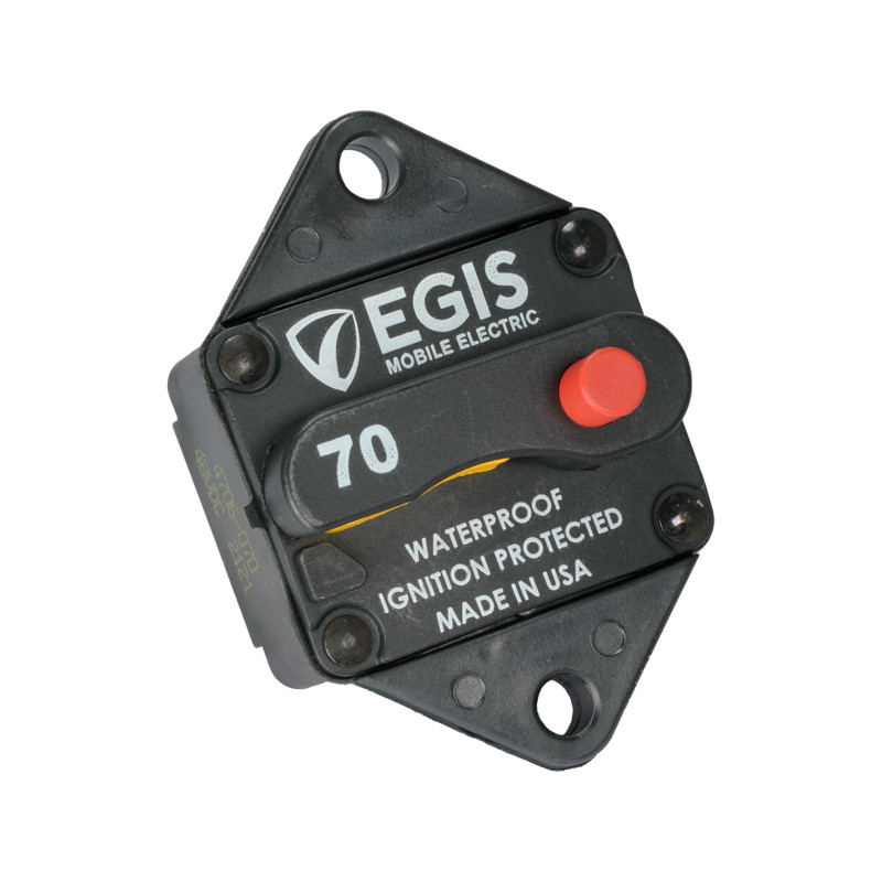 Автоматичний запобіжник 70A - панельний монтаж - Egis 4706-070B