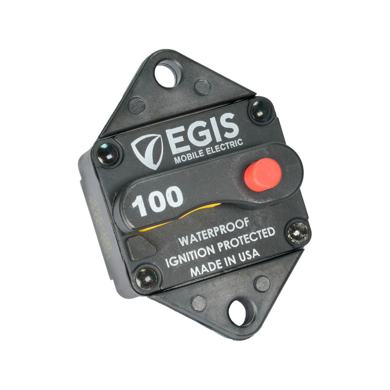 Автоматичний запобіжник 100A - панельний монтаж - Egis 4706-100B