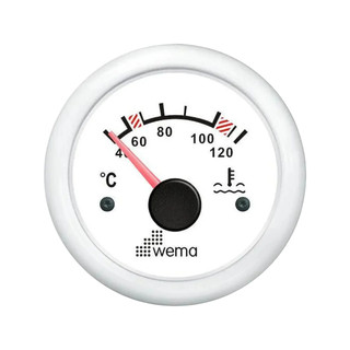 Wskaźnik temperatury wody 52 mm biały Wema