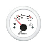 Wskaźnik temperatury wody 52 mm biały Wema