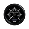 Analogowy prędkościomierz GPS – 60 Węzłów – Czarny – Wema