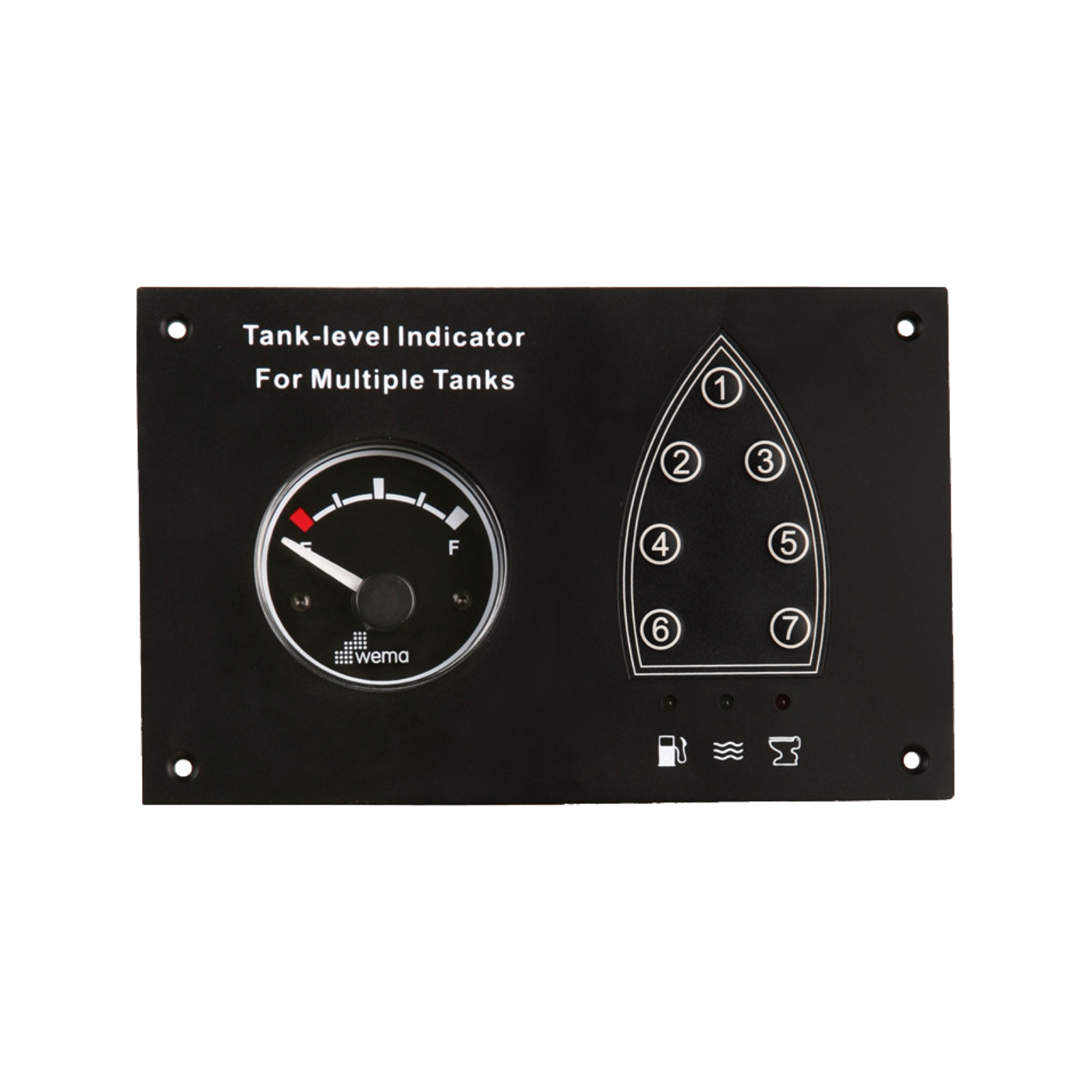 Panel wielozbiornikowy 0-190 om Wema