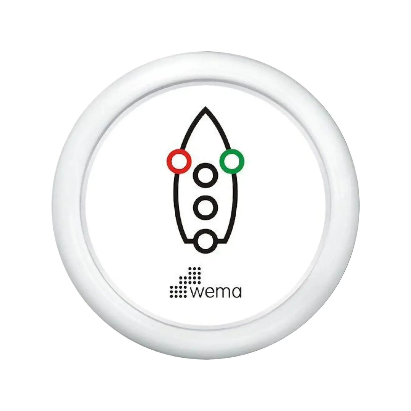 Wskaźnik świateł nawigacyjnych 52 mm biały Wema