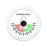 Wskaźnik położenia steru 52 mm 0-190 om biały Wema