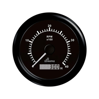 Obrotomierz 4000 obr./min do silników diesel czarny Wema