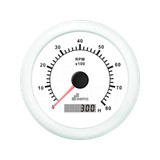 Obrotomierz z licznikiem godzin 8000 obr./min biały Wema