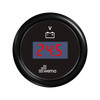 Cyfrowy wskaźnik napięcia 8-32V - Czarny - Wema