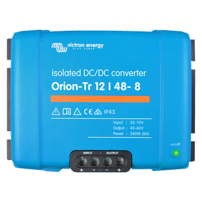 Orion-Tr 12/48-8A (380W) Isolated DC-DC converter