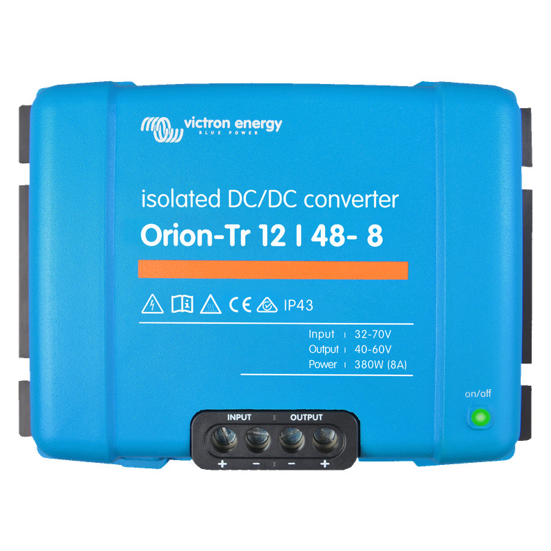 Orion-Tr 12/48-8A (380W) Isolated DC-DC converter
