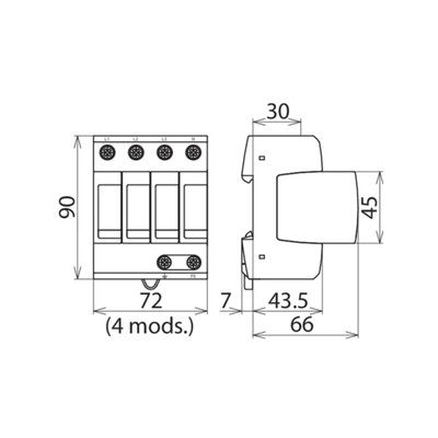 Surge Protector DEHNguard M TNS 275 - 952400