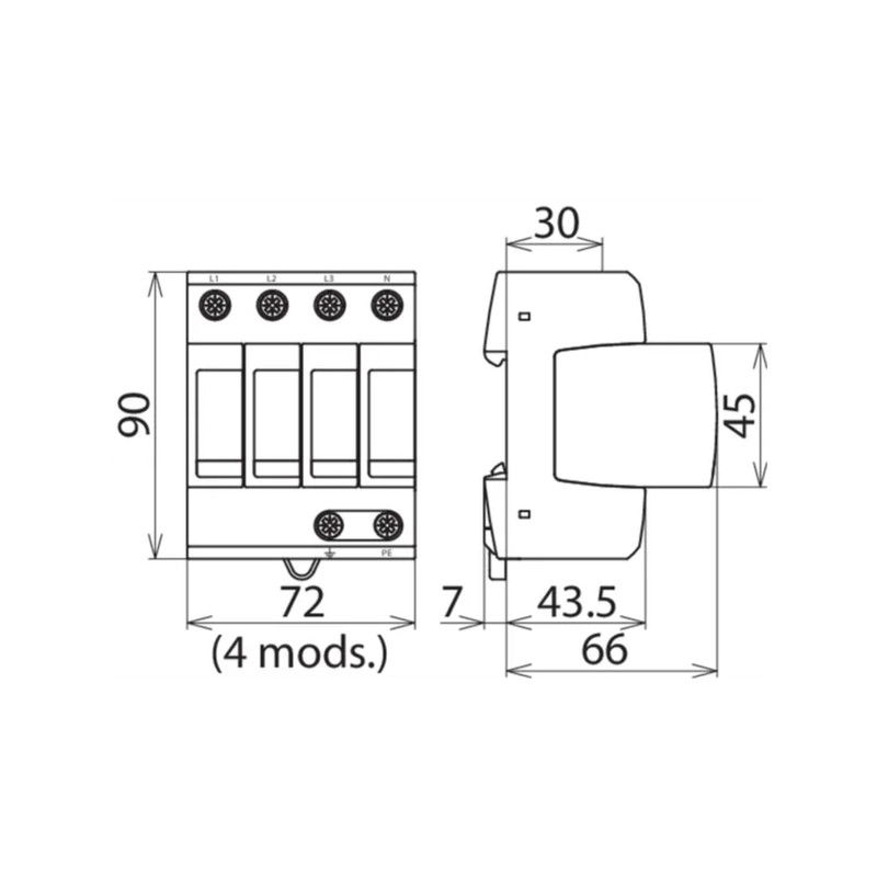 Surge Protector DEHNguard M TNS 275 - 952400