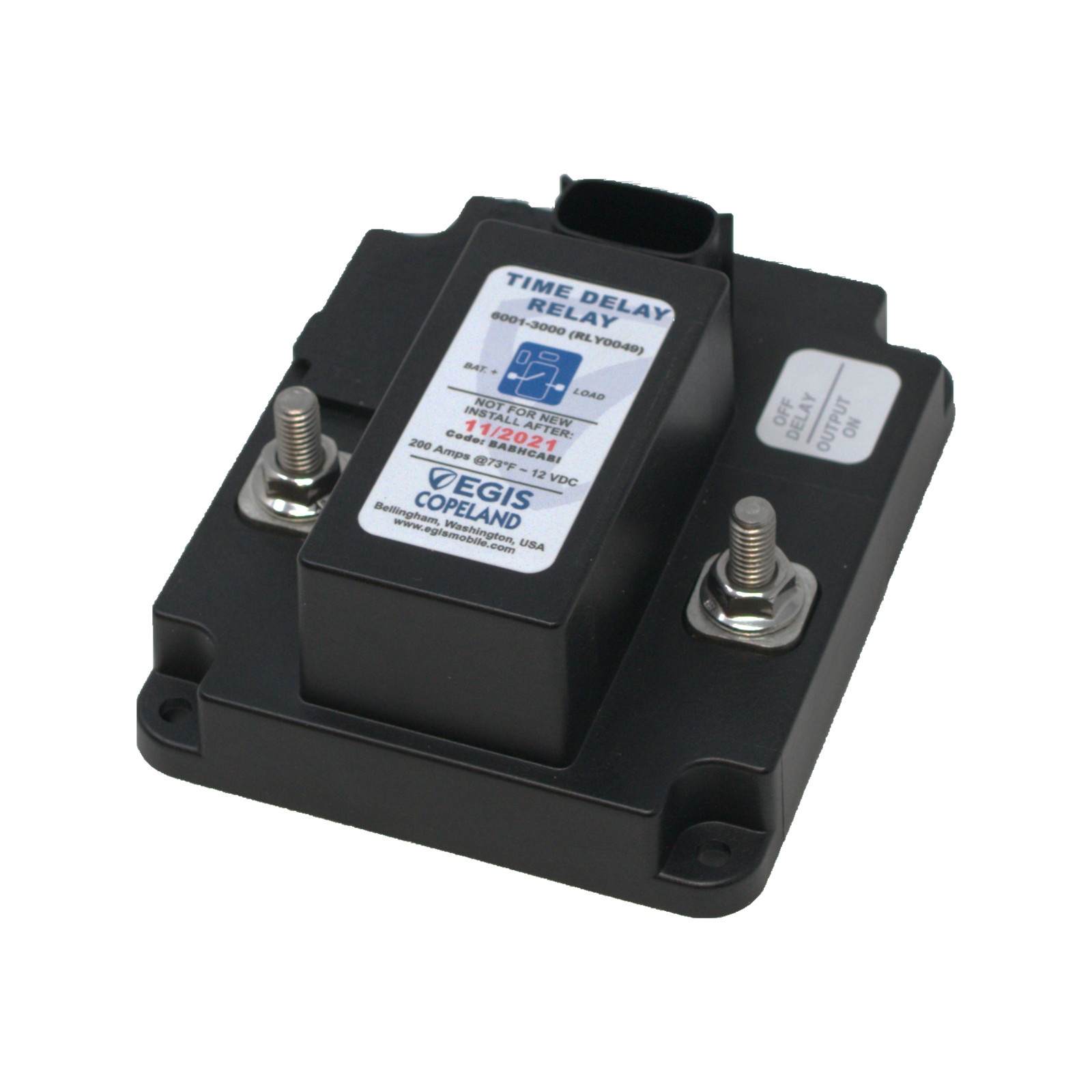 Реле затримки часу 12V 200 А - Egis 6001-3001B