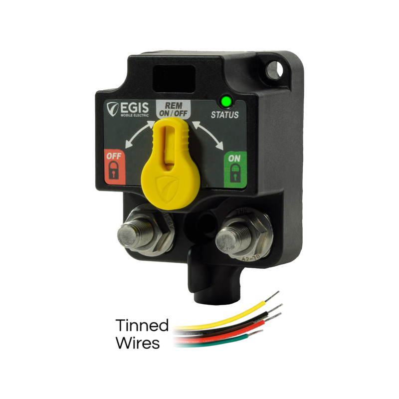 Pojedynczy zdalny wyłącznik akumulatora z funkcją LVD - Egis 8710-1700B