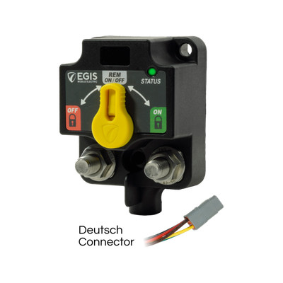 Окремий дистанційний вимикач акумулятора (LVD) - роз'єм DTM - Egis 8810-1700B